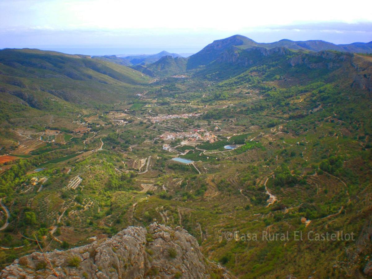 Aparthotel Buhardilla Rustica En La Vall De Gallinera Patró Exteriér fotografie