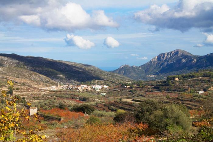 Aparthotel Buhardilla Rustica En La Vall De Gallinera Patró Exteriér fotografie